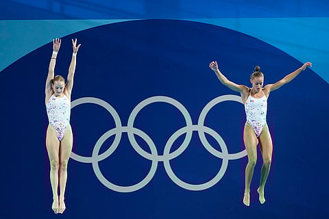 France's Nais Gillet and Juliette Landi